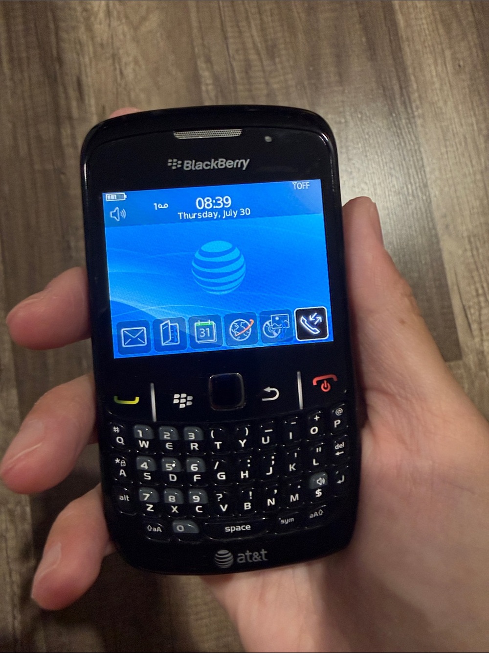 Used BlackBerry curve 8520